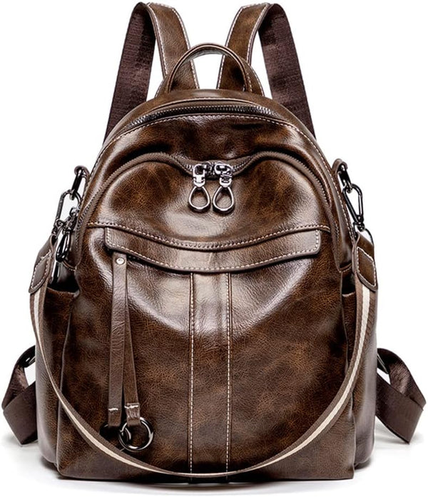 Chic Leather Backpack for Women