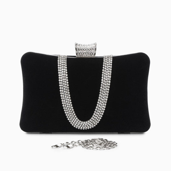 Glitz & Glam Velvet Clutch