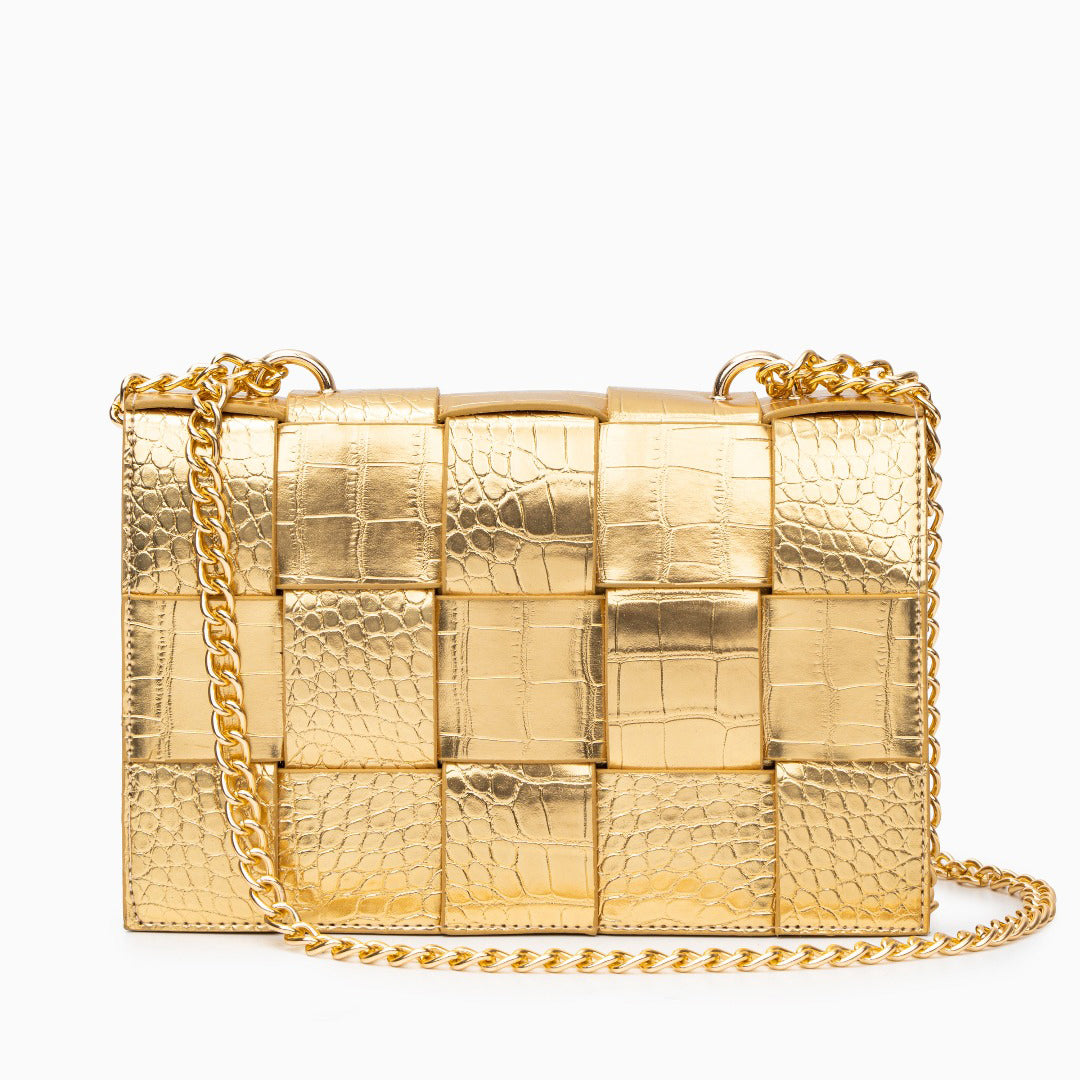 Glam Croc Crossbody Bag