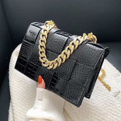 Glam Croc Crossbody Bag