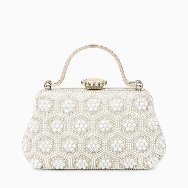 Elegant Pearl Clutch