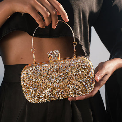 Dazzle Flower Clutch Bag