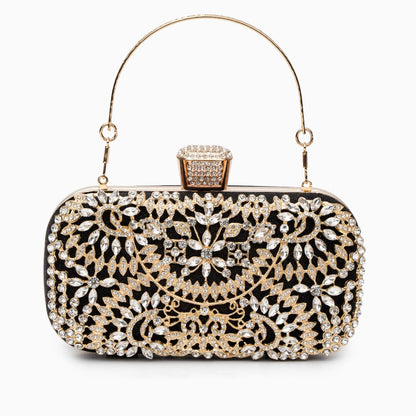 Dazzle Flower Clutch Bag