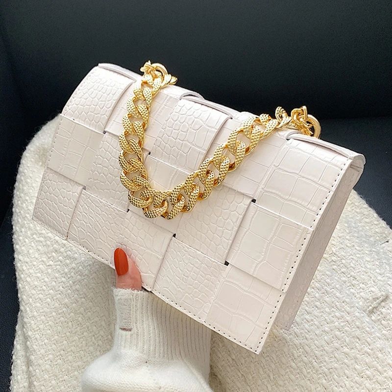 Sleek Crocodile Crossbody