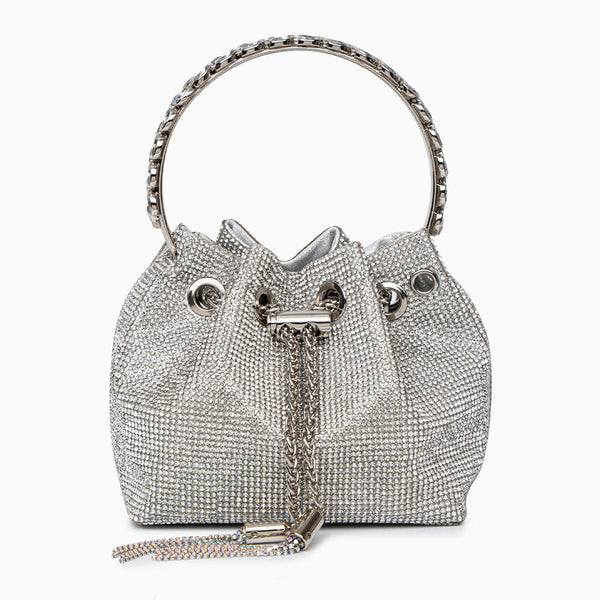 Sparkle Silver Glam Bag