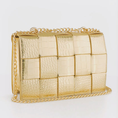 Sleek Crocodile Crossbody