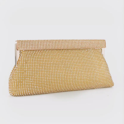 Glam Diamond Clutch Bag