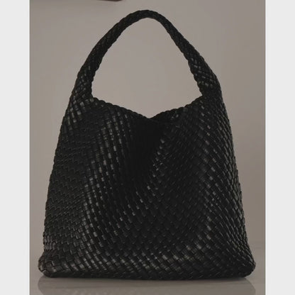 Sophisticated Leather Hobo Bag